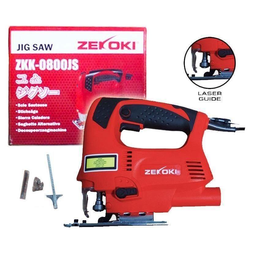 Zekoki ZKK-0800JS Jigsaw 550W (With Laser Guide) - KHM Megatools Corp. Zekoki ZKK-0800JS Jigsaw 550W (With Laser Guide) - KHM Megatools Corp.